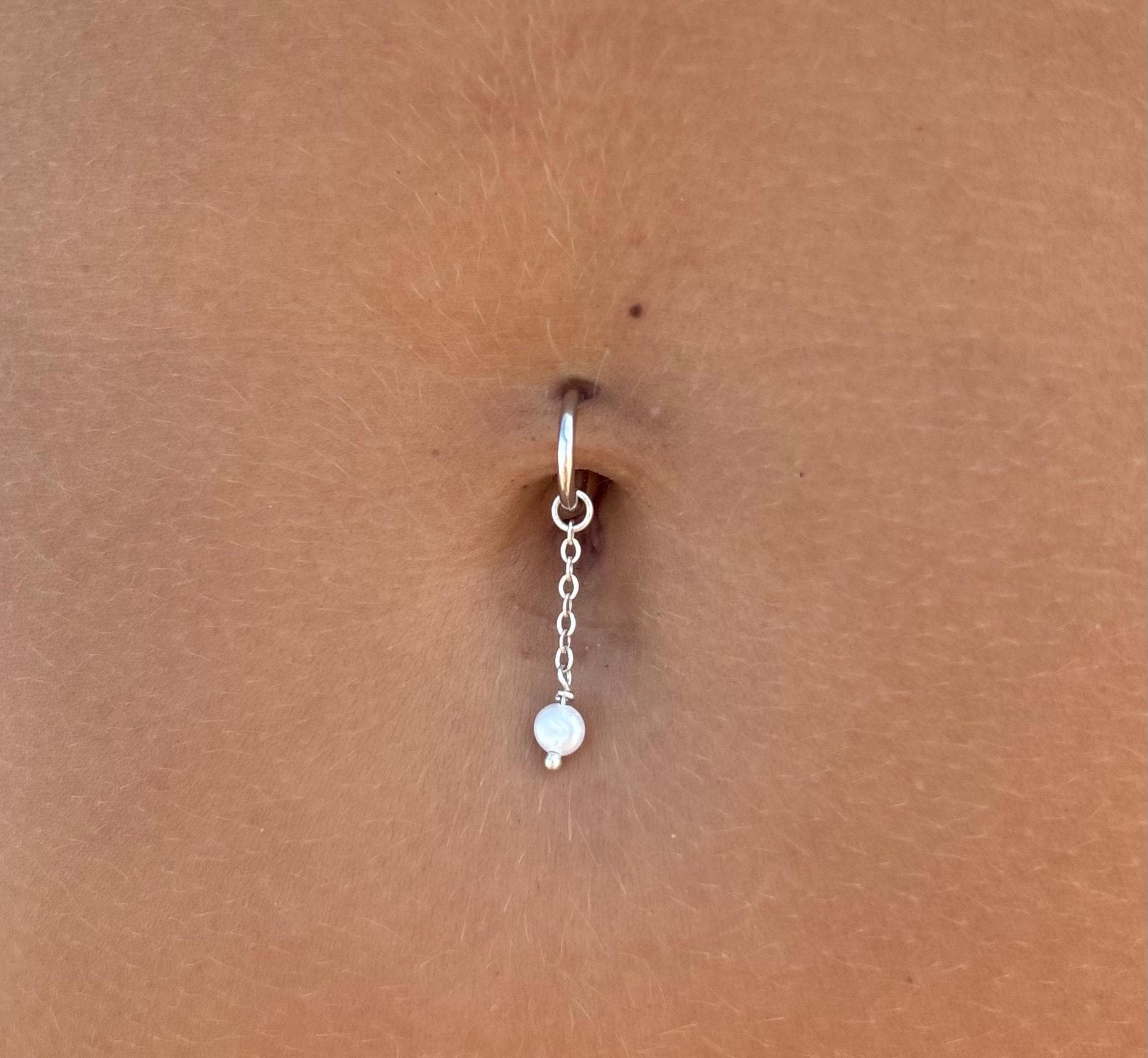 Hoop Drop Belly Ring