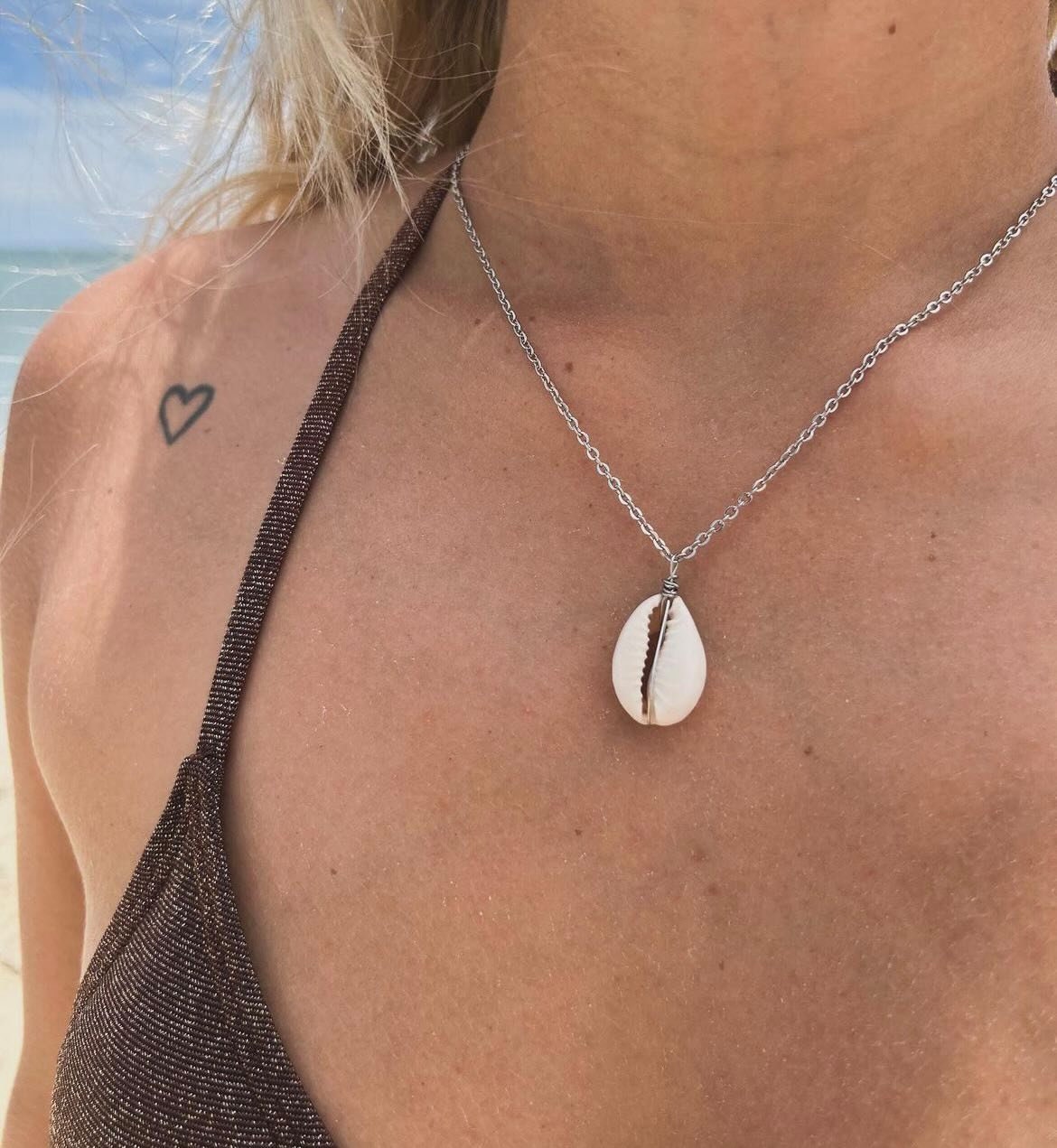 Cowrie Chain Necklace