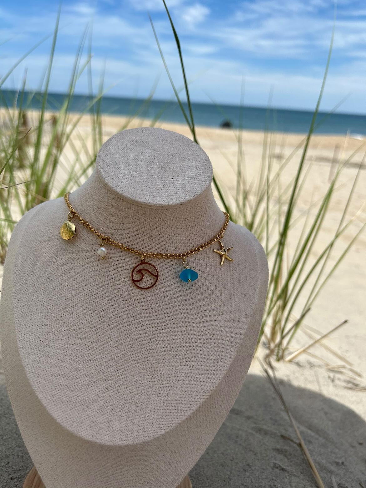 Into the Ocean Charm Chain Necklace
